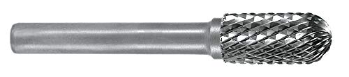 Exact Carbide Burrs, Diameter 10 mm, Shape C Rolled Round (WRC), HM
