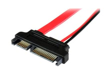 StarTech.com 6in Slimline SATA to SATA Adapter with Power - Slim SATA (F) to SATA (M) - Slimline Serial ATA to SATA (SLSATAADAP6) - SATA-adapter