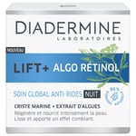 Soin Crème Visage Nuit Anti-rides Lift + Algo Rétinol Diadermine - Le Pot De 50ml
