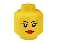 LEGO Iconic Storage Head Girl (gelb, Gr