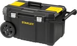 Large Tool Box On Wheels Rolling Mobile Work Centre Heavy Duty Storage 50L