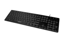 LogiLink ID0138 tastatur USB Tysk Sort