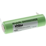 vhbw Batterie compatible avec Panasonic ER140, ER141 tondeuse à cheveux (2500mAh, 1,2V, NiMH)