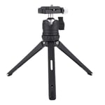 Desktop Mini Tripod with 360 Camera Rotating Metal Ball Head with Bubble Level with 1/4 Inch Screw Tabletop Tripod with Quick Release Plate for Phone DSLR SLR Camera with Gradienter