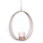 Brackley Hängande Ljuslykta Rosa 25cm