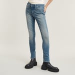 Lhana Skinny Split Jeans - Light blue - Women