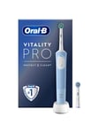 Oral-B eltandborste Vitality Pro Vapor Blue + Extra Refill