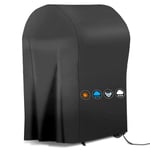 Housse Barbecue Gaz 77 x 67 x 110cm, Housse De Protection Plancha Spirit e210 Etanche,Housse De Protection pour Barbecue,Housse a Plancha Sangle Ajustable,Convient La Plupart des Grill