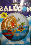 PLAYMOBIL 18" PARTY BALLOON FOIL PIRATE SHIP PARTY BALLOON DECORATION BRAND NEW