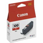 New & Genuine PFI300R Red Ink Cartridge For imagePROGRAF PRO 300