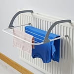 Clothes Airer Over Radiator Washing Drying Indoor Rack Adjustable Foldable Dryer