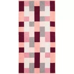 Cawö Rutig Handduk Shades 6236-22 Beere (70x140 cm)