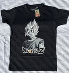 Dragon Ball Z Graphic T-Shirt L Large - Super Saiyan Son Goku NEW with Tag
