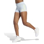 adidas Promo Booty Short Tight M för kvinnor - Blå Korta tights med perfekt passform för löpning och träning