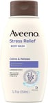 Aveeno Stress Relief Body Wash with Soothing Oat, Lavender, Chamomile & 12oz 