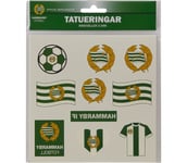 Tatueringar/Gnuggisar 2.0 Unisex GRÖN/3VIT ONESIZE
