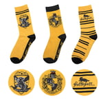 Harry Potter - Strumpor - Hufflepuff 3-Pack multifärg one size