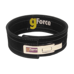 GForce gForce Action-lever Belt, 11mm, black unisex adult Svart X-large