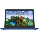 GEO GeoBook 140 Minecraft Edition 14" Laptop - Intel® Celeron® N, 64 GB eMMC, 4 GB RAM - Blue - Microsoft 365 Personal 12-month subscription