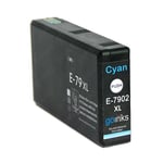 1 Cyan XL Ink Cartridge to replace Epson T7902 (79XL) non-OEM / Compatible