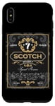 iPhone XS Max Scotch Whiskey Label Booze Father's Day Bachelor Party Gift Case