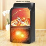 Portable Ceramic Space Heater 1000W Mini Fireplace Heater PTC TD