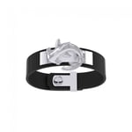 Dive Silver Hammerhead Shark Leather Armband