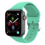 Apple Watch Series 5 40mm 3D rhinestone silicone watch band - Green