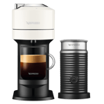 Nespresso Kaffemaskin - Vertuo Next Vit + Aeroccino 3 Mjölkskummare