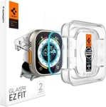 Spigen Glas.Tr "Ez Fit" Skärmskydd i härdat glas Apple Watch Ultra 49mm - Transparent