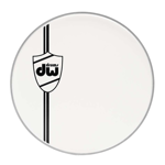 18" DW Classic Coated White Bass Drum Head