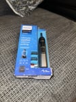 Philips Nose Hair Trimmer Series 3000 Nose Ear And Eyebrow Trimmer NT3650/16 NEW