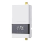 Omedelbar Vattenvärmare, 220V-6000W, Touch & Fjärrkontroll,220V-6000W Vit4