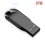 USB 3.0 2TB Flash Drive Pendrive Höghastighetsdatalagring Flash Disk Stick[HK] 2TB Black