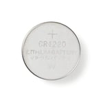 Lithium knappcellsbatteri CR1220 | 3 V DC | 5-Blister | Silver