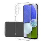 Fyxkljv Stylish Transparent Design, Thin Anti-Fingerprint Coating for Easy Cleaning of Smartphone Case, Suitable for Samsung A14 5G