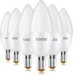 4W LED Candle Bulb E14, Daylight 6500K (pack of 6)
