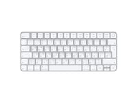 Apple Magic Keyboard Med Touch Id För Mac-Modeller Med Silicon – Ryskt, Tenkeyless (80–87 %), Kabel & Trådlös, Usb + Bluetooth, Silver, Vit