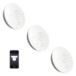 SiGN Smart Home WiFi Smoke Detector - 3-pakk