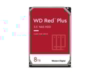 Western Digital Red Plus , 8 Tb, 5640 Rpm, 256 Mb, 3.5", Serial Ata Iii
