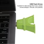 Cle USB 32 Go compatible avec les disques flash de dessin anime, modele de tour de stockage en option pour PC portable