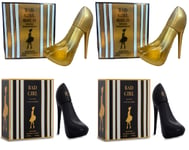 Women Perfume Bad Girl Gold, Bad Girl Black EDP Ladies Fragrance 4 Pack 100ml