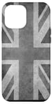 iPhone 12 Pro Max UK Union Jack Flag in Grungy Style Banner version Case