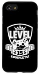 Coque pour iPhone SE (2020) / 7 / 8 Level 15 Complete Tenue de jeu pour le 15ème anniversaire 15
