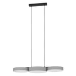 EGLO Barbano-Z Smart Lång Pendellampa – Grå - RGB + Justerbart Vitt - Zigbee & Bluetooth