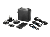 HP Smart Travel - Strømadapter - 65 watt - for HP EliteBook 8XX, Folio 9470m, Revolve 810, 2XXXp, 84XXp, 85XXp, ZBook 14, EliteBook 84XXw