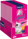 Vitakraft - Cat Treats - 11 x Cat Liquid-Snack Poultry + Taurin 90gr