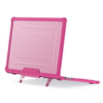 MacBook Air 15" M2 (2023) - Armor shockproof skal med Kickstand Rosa