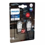 Philips T20 W21W LED Röd Broms-Dimbakljus 11065RU31B2