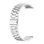 Rostfritt Huawei Watch GT 3 46mm etc. klockarmband - Silverfärgat Silver